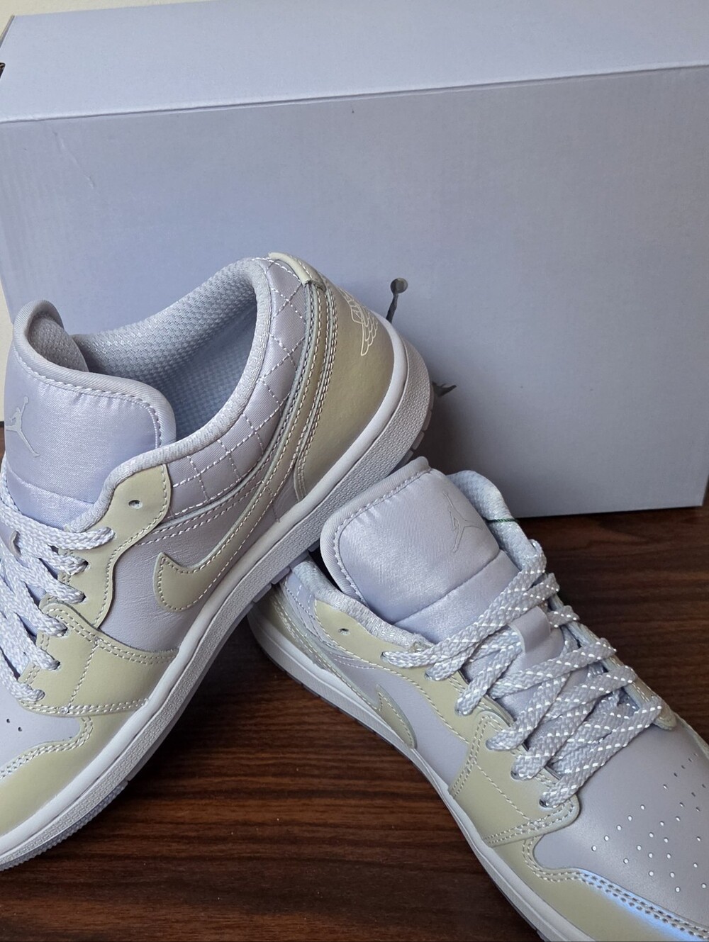 Brand New AJ1-low Women's Lavender Pearl